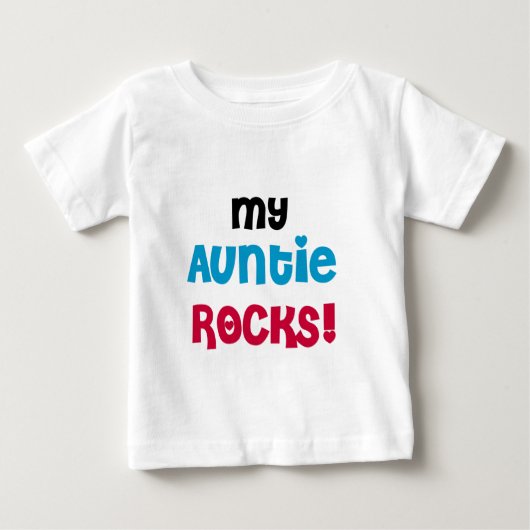 Rocks私の伯母さん ベビーTシャツ (正面)
