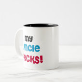 Rocks私の叔父さん ツートーンマグカップ (正面左)