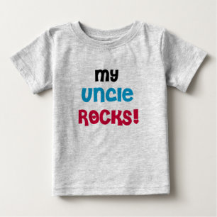 Rocks私の叔父さん ベビーTシャツ