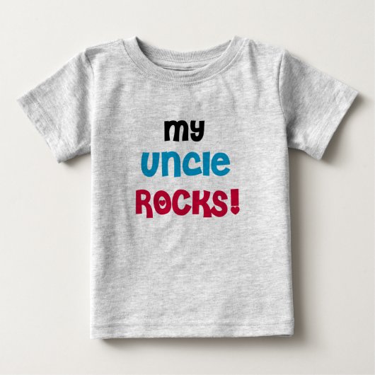 Rocks私の叔父さん ベビーTシャツ (正面)