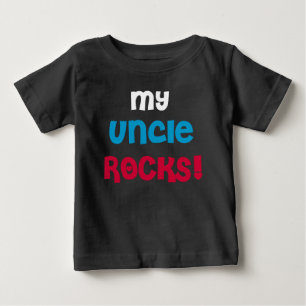Rocks私の叔父さん ベビーTシャツ