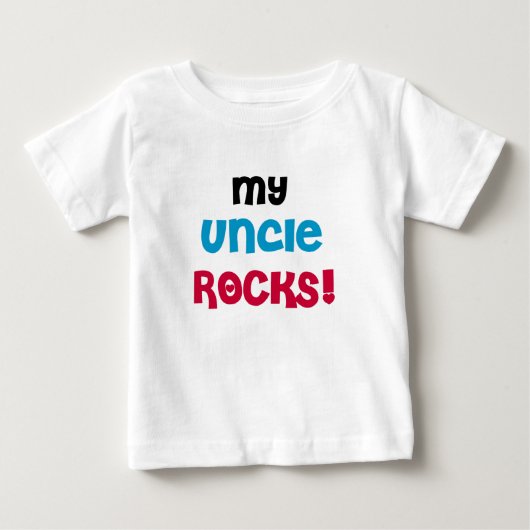 Rocks私の叔父さん ベビーTシャツ (正面)