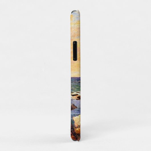 Rocks and Sea by Paul  Gauguin, Case-Mate iPhoneケース (裏面/右)
