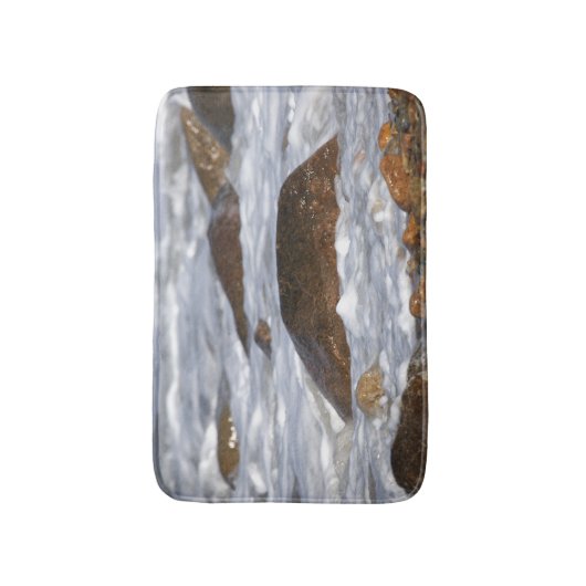 Rocks and Waves Bath Mat バスマット (正面縦)