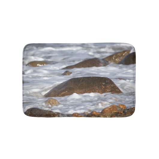 Rocks and Waves Bath Mat バスマット (正面)