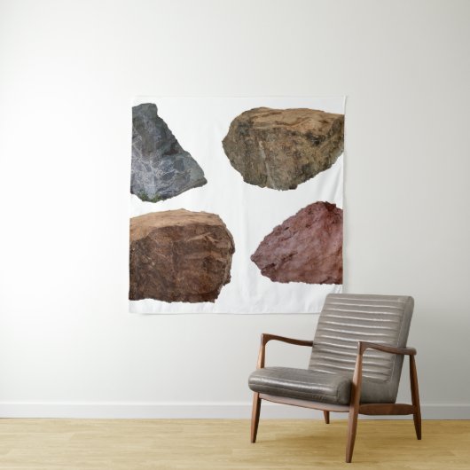 Rocks granite limestone stones タペストリー (インサイチュ)