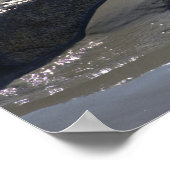 Rocks in the Ocean Poster ポスター (角)