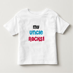 Rocks T-shirtsおよびギフト私の叔父さん トドラーTシャツ