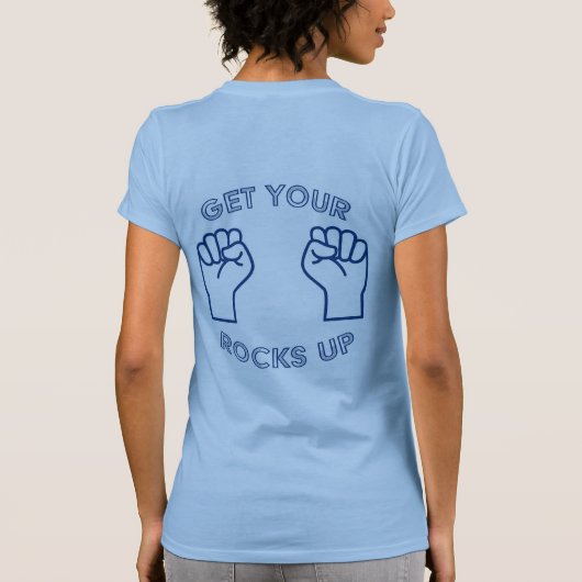 Rocks up! (4) tシャツ (裏面)