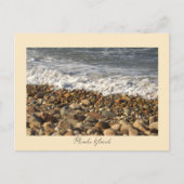 Rocks Waves Rhode Island Postcard ポストカード (正面)