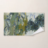 Rocks with Oak Tree, Van Gogh Oil Painting ハンドタオル (ハンドタオル)