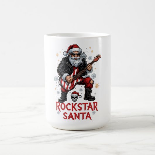 Rockstar Santa Mug コーヒーマグカップ (中央)
