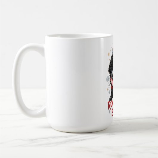 Rockstar Santa Mug コーヒーマグカップ (左)