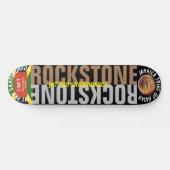ROCKSTONE 8 1/4" スケートボードデッキ (横)