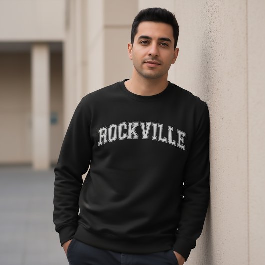ROCKVILLE大学スタイルのセーター アメリカの大学 スウェットシャツ