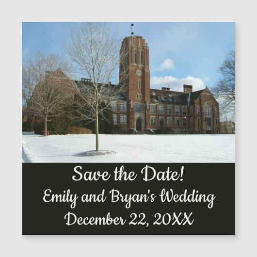 Rockwell in Winter at Grove City College (正面)