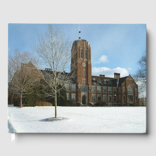 Rockwell in Winter at Grove City College ゲストブック (正面)