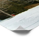 Rockwell in Winter at Grove City College ポスター (角)