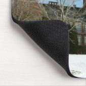 Rockwell in Winter at Grove City College マウスパッド (コーナー)