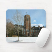 Rockwell in Winter at Grove City College マウスパッド (マウス)