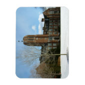 Rockwell in Winter at Grove City College マグネット (縦)