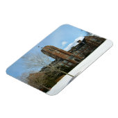 Rockwell in Winter at Grove City College マグネット (左側)