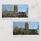 Rockwell in Winter at Grove City College 名刺 (正面/裏面)