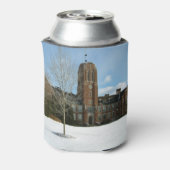 Rockwell in Winter at Grove City College 缶クーラー (缶裏面)