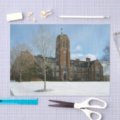 Rockwell in Winter at Grove City College 薄葉紙 (クラフト)