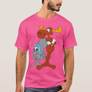 Rocky and Bullwinkle friend Tシャツ