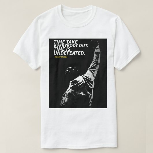Rocky Balboa quotes T-Shirt Tシャツ (デザイン正面)