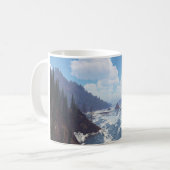 「Rocky Coast」画像入り11ozマグ コーヒーマグカップ (正面左)
