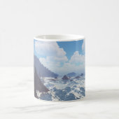 「Rocky Coast」画像入り11ozマグ コーヒーマグカップ (中央)