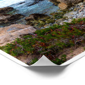 Rocky Coastline Wall Art | Ocean Landscape Print ポスター (角)