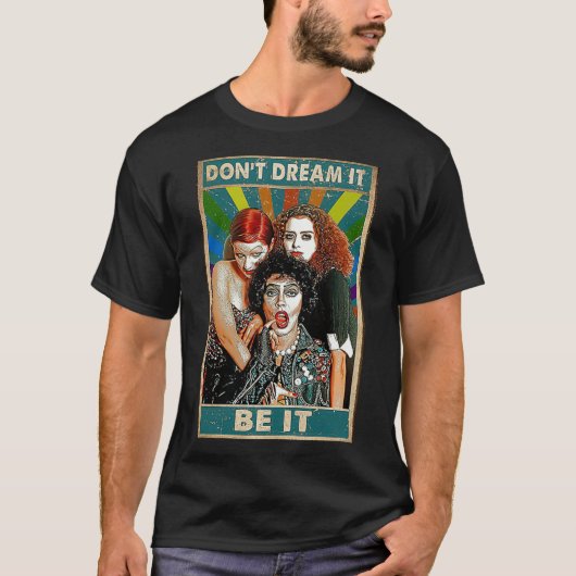 Rocky Horror family retro Tシャツ (正面)
