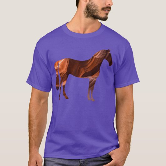 Rocky Horse Grand Canyon rocks Tシャツ (正面)