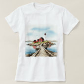 Rocky island tシャツ (デザイン正面)