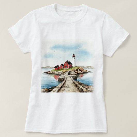 Rocky island tシャツ (デザイン正面)