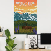 Rocky Mountain ポスター (ホームオフィス)