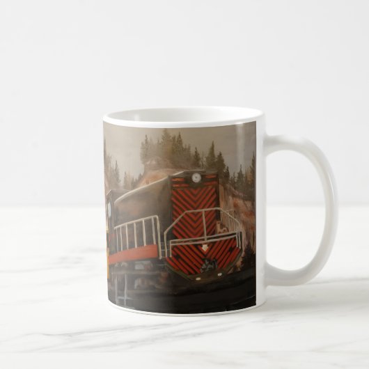 Rocky Mountain Coal Train コーヒーマグカップ (右)