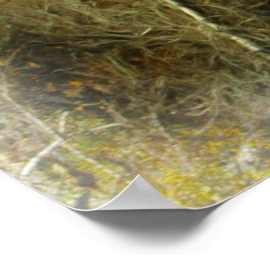 ROCKY MOUNTAIN FALL PRINT ポスター (角)