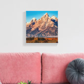 Rocky mountain image on canvas キャンバスプリント (インサイチュ (リビング))