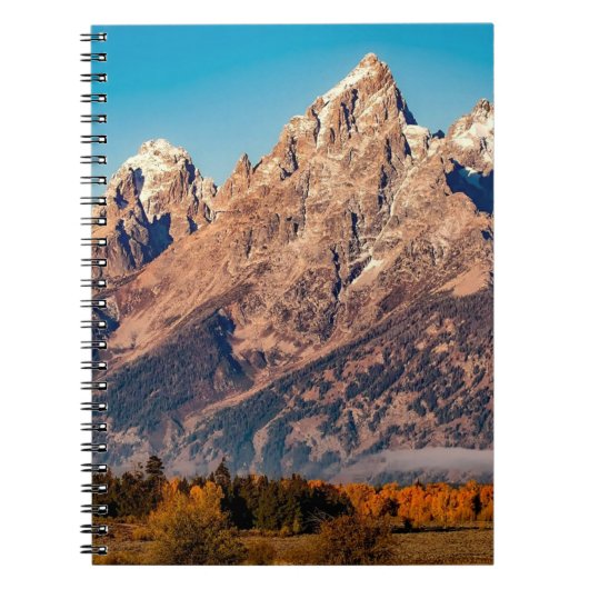 Rocky mountain image on notebook ノートブック (正面)