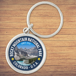 Rocky Mountain Landscape – Travel Photography キーホルダー