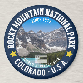 Rocky Mountain Landscape – Travel Photography マグネット