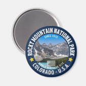 Rocky Mountain Landscape – Travel Photography  マグネット (正面/裏面)