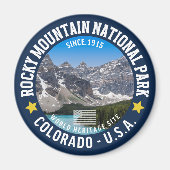 Rocky Mountain Landscape – Travel Photography  マグネット (正面)