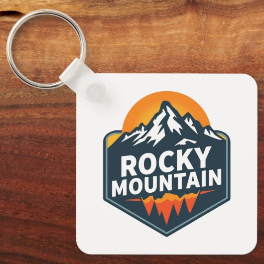 Rocky Mountain National Park キーホルダー (正面)