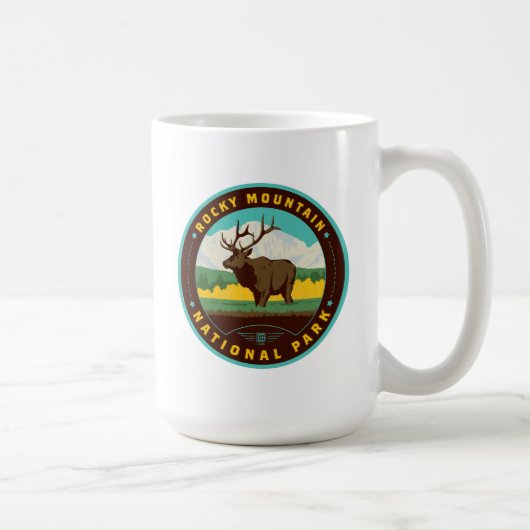 Rocky Mountain National Park コーヒーマグカップ (右)