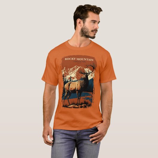 Rocky Mountain National Park 1 Tシャツ (正面フル)